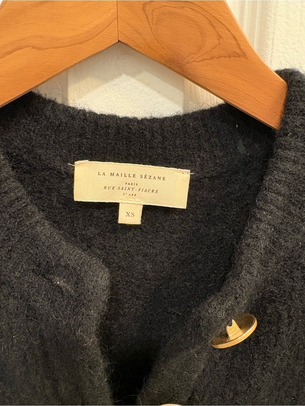 Sézane Othello Cardigan, Size XS - Picture 2 of 5